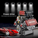 V8 Engine Model Building Blocks