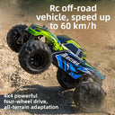 high-speed remote-controlled off-road model toy