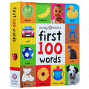 First 100 Words Animals Trucks Board Books Set