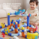 Magnetic Ocean Shark Train Toy Set