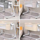 Multifunctional Electric Baby Bed with Bluetooth