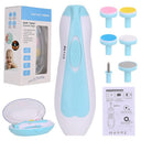 Six-in-one Multi-Function anti-scratch baby electric nail grinder