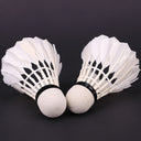 SA535 Goose Feather Badminton Training Balls 12 PCs