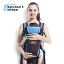 Baby carrier with double straps for Bass Bear