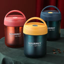 Insulated Stainless Steel Soup Cup with Sealable Lid
