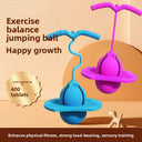Childrens Sensory Training Bouncing Ball with Handrail