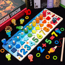 Five-in-One Ocean Logarithmic Board Early Education Toy