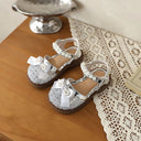 Girls Bow-Knot Soft Sole Sandals