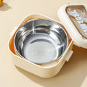 Children Insulated Lunch Box Set with Bowl and Utensils
