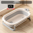 Foldable Baby Bath Tub with Temperature Display