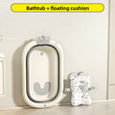Foldable Baby Bath Tub with Temperature Display