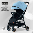 Lightweight Foldable Baby Stroller with Reclining Seat