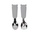 Cartoon Bear Silicone Baby Spoon Children's Tableware