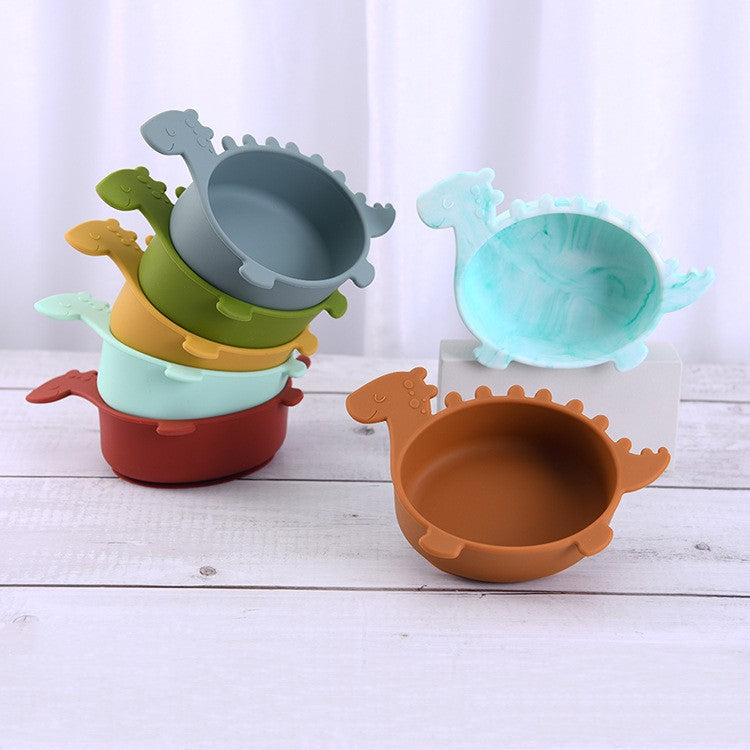 Children's Anti Fall Suction Cup Silicone Bowl