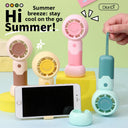 Mini USB Rechargeable Desk Fan