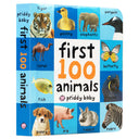 First 100 Words Animals Trucks Board Books Set