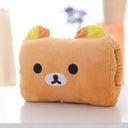 Animal Plush Hand Warmer Pillow
