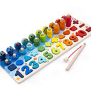 Five-in-One Ocean Logarithmic Board Early Education Toy
