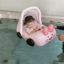 Children Inflatable Swim Seat Ring with Sunshade