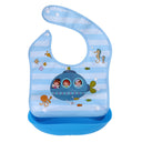 Detachable No-wash Waterproof Silicone-like Bib For Kids