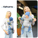 Convertible 4-in-1 Baby Travel Carrier with Safety Seat