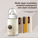 Heated constant temperature milk warmer