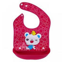 Detachable No-wash Waterproof Silicone-like Bib For Kids